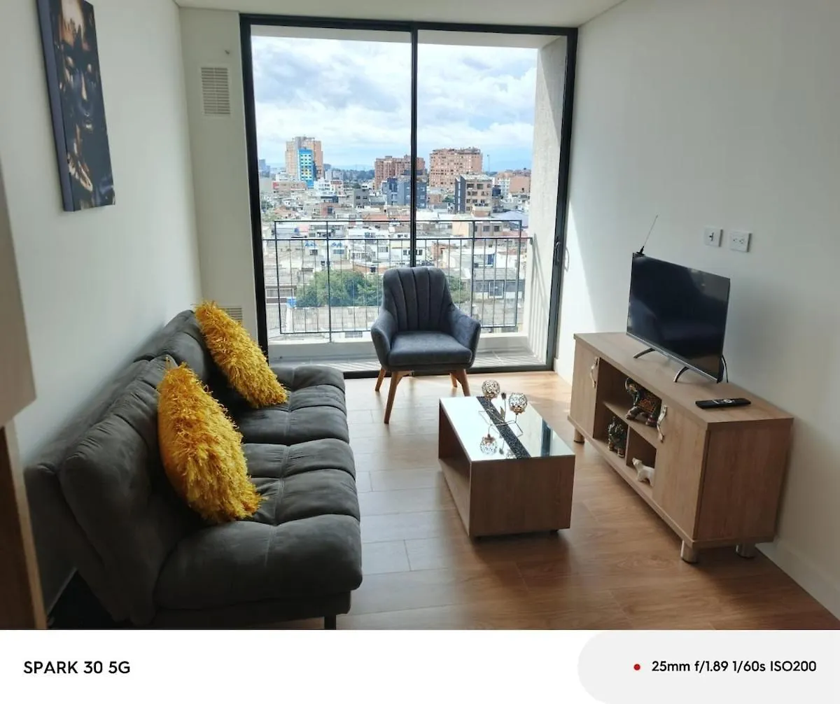 Apartamento Central Corferias 波哥大