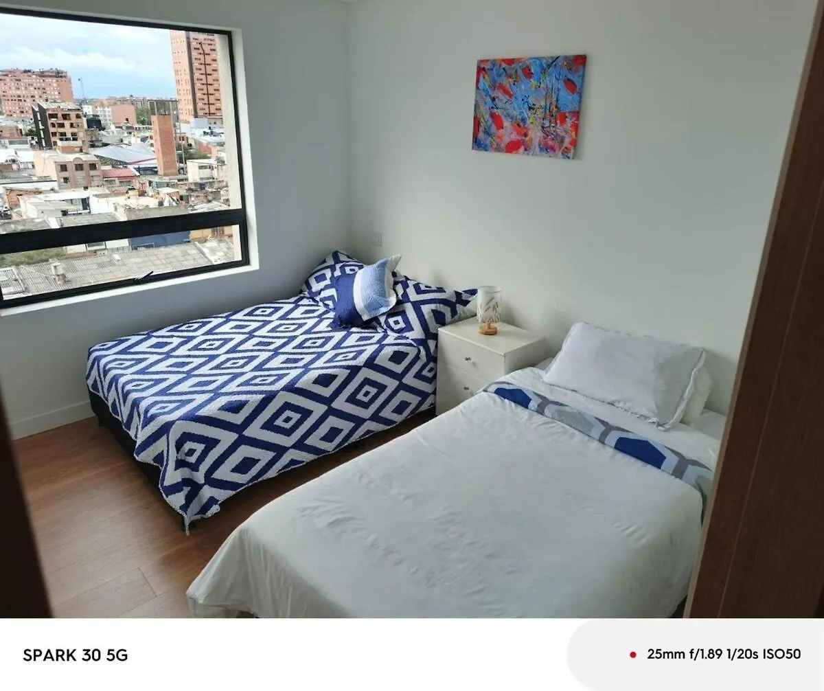 Apartamento Central Corferias 波哥大 0*,  哥伦比亚