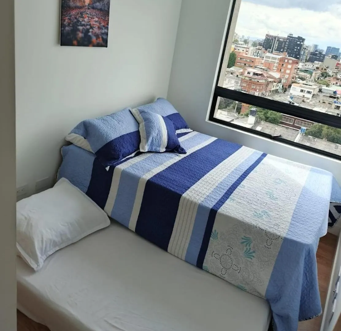 公寓 Apartamento Central Corferias 波哥大